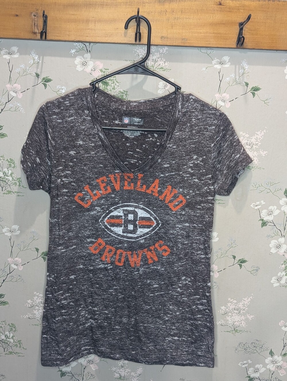 Cleveland Browns speckled t-shirt